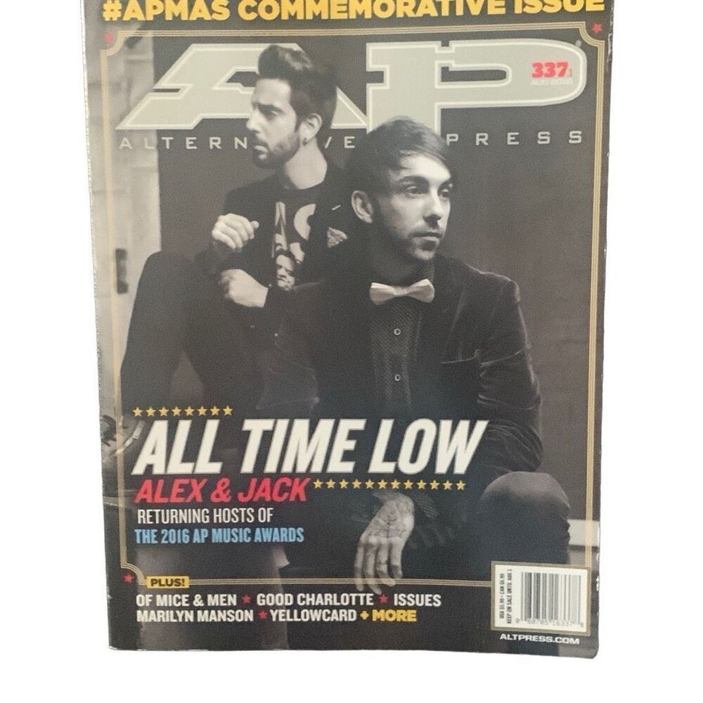 Alternative Press AP August 2016 Issue #337.1 APMAS Commemorative Issue